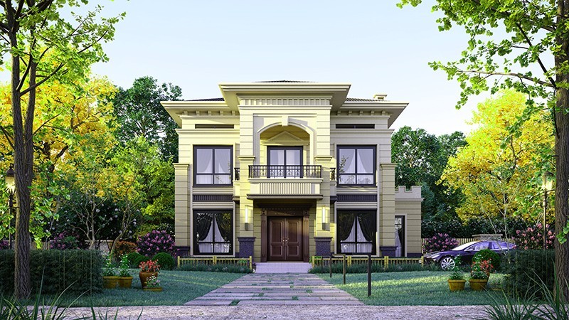 犍为乡村别墅的墙壁通常用什么砖砌？